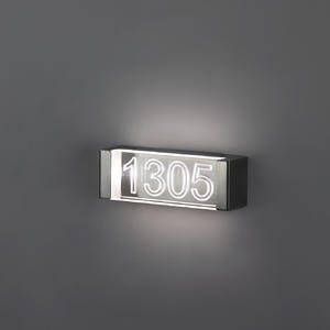 Doorplate lamp